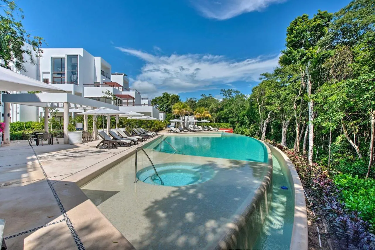 Luxe Tao Riviera Resort Condo With Beach And Golfing! Akumal Μεξικό